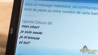 Szexy fiatal arab spiné szopja a brét