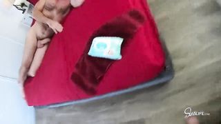 Latina milf mami análba baszva