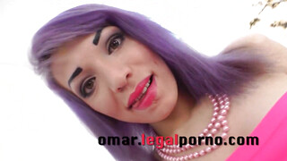 Legalporno - Bula piercinges orosz kisasszony popsiba dugva