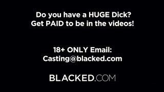 Blacked - Alexis Crystal punciját barna csávó döngeti