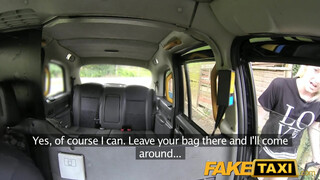 FakeTaxi - skót kiscsaj a szabadban is szereti
