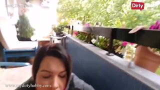 Lara Bergmann forró baletli cumizása megdöngetve hatalmas faszal