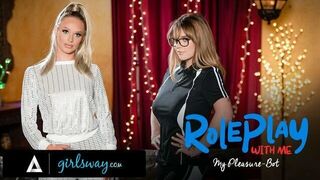 Emma Hix alázatos alakítása Gabbie Carter domináns játékában