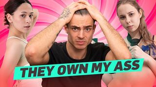 Kettő orosz szexmániás megőrül a bájdorong nyaldosásától