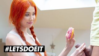 Gisha Forza méretes kannás vörös bombe egy fánkot érő hardcore dugásért