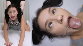 Tini college csaj Matty megkefélve a kegyetlen házibérlő által