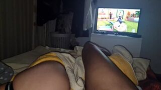 Imádom megbaszni az új barátnőmet, egy 18 éves brazil spinét nagy segggel - igazi dugás spanyolul