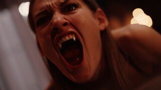 Sötét Vágyak Kastélya - Vampired Csábításában Egy Izgató Világos Szőke Úrnő és Egy Szemérmes Nőci Tiffany Tatummal és Leana Lovings-szal